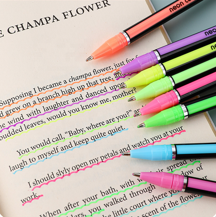 48 Color Neon Pen Set