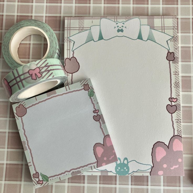 STICKY NOTES & WASHI TAPES