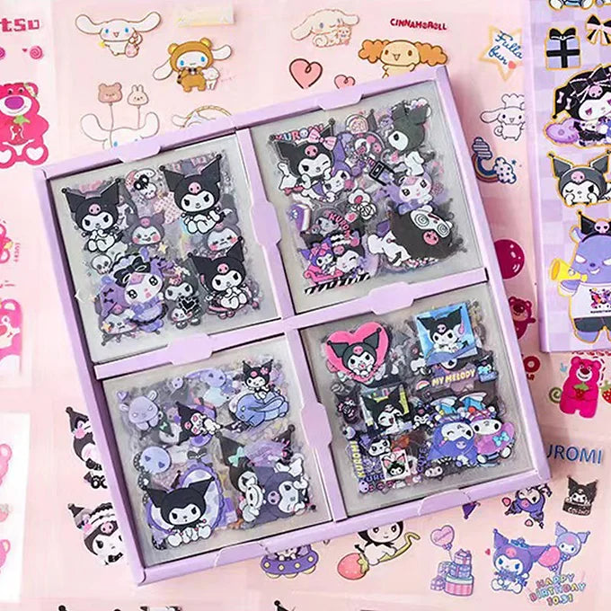 100 pcs Sticker Box