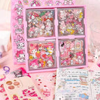 100 pcs Sticker Box