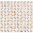 100 pcs Sticker Box