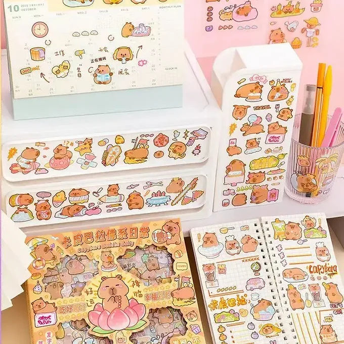 100 pcs Sticker Box