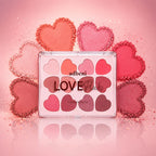 Heart Shaped Eyeshadow Palate
