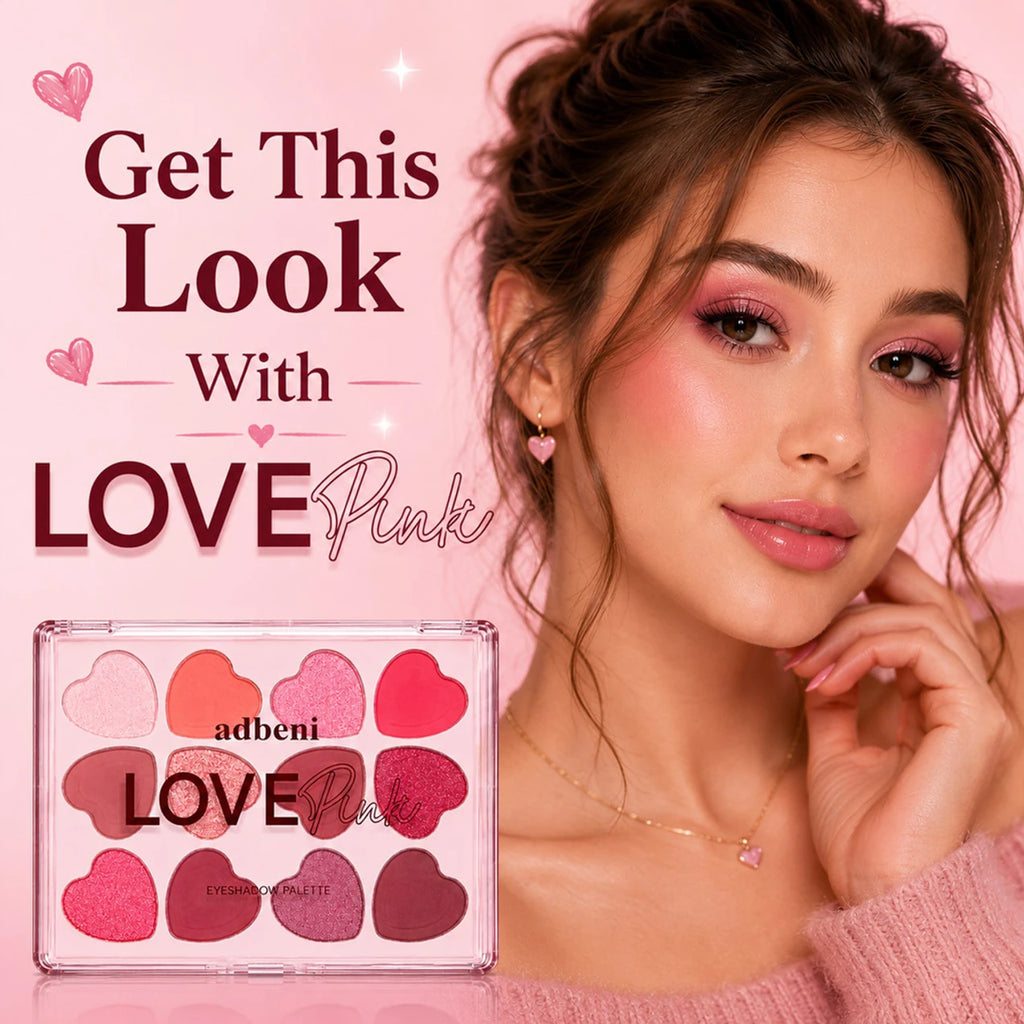Heart Shaped Eyeshadow Palate