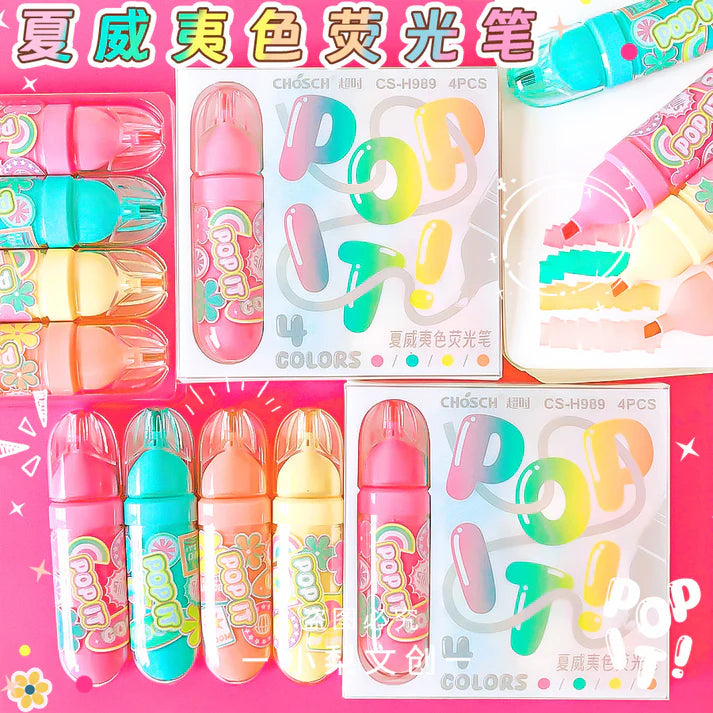 Pop It Highlighter Set