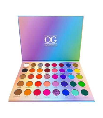 40 Vibrant Shades Eyeshadow
