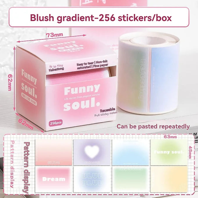 256 pcs Label Sticky Note