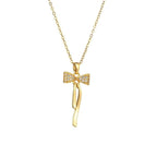 Korean Minimalist Bow Necklace