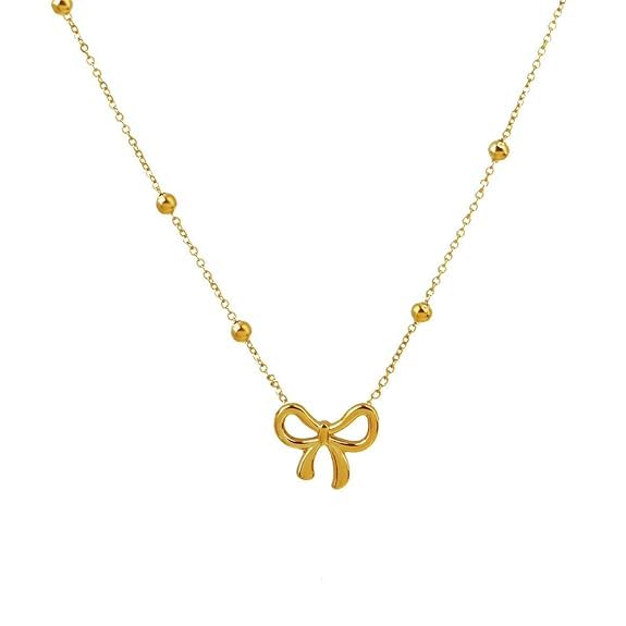 Simple Bow Necklace
