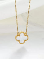 Clover Necklace with Earring