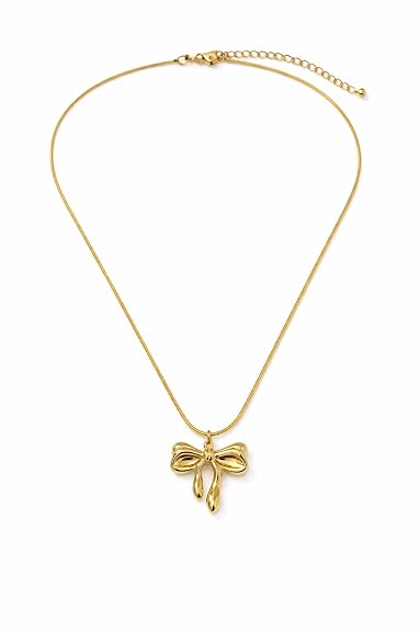 Bow Designed Necklace