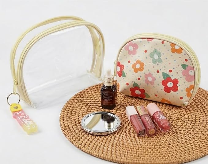 Flower Cosmetic Pouch