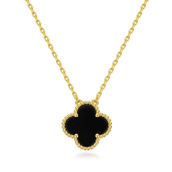 Single Pendant Clover Necklace