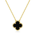 Single Pendant Clover Necklace