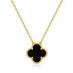 Single Pendant Clover Necklace