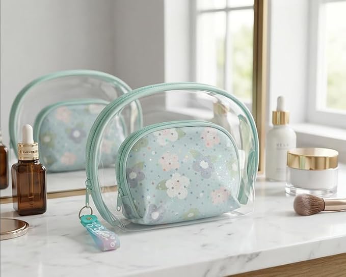 Flower Cosmetic Pouch