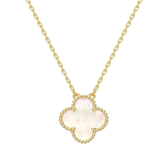 Single Pendant Clover Necklace