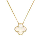 Single Pendant Clover Necklace