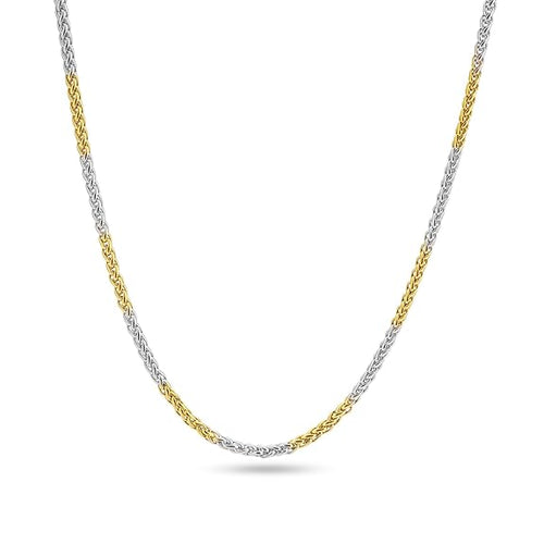 Boys Silver & Gold Chain
