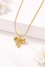 Bow Designed Necklace