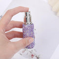 Rhinestone Mini Perfume Bottle Keychain