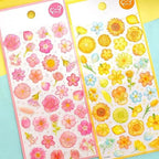 3D Puffy Floral Stickers