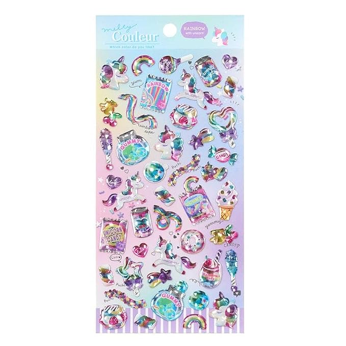 Holographic Kawaii Stickers