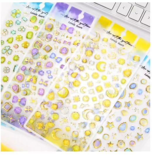 Crystal Gem Sticker Set