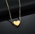 Small Heart Pendant Necklace