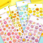 3D Puffy Floral Stickers