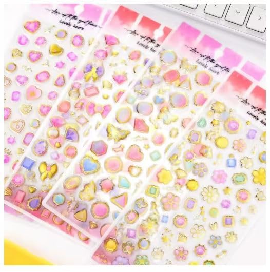 Crystal Gem Sticker Set