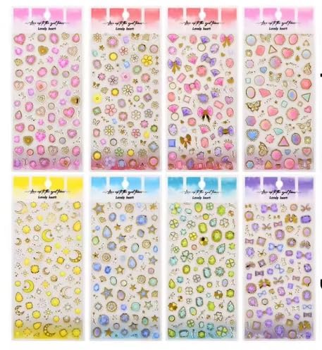 Crystal Gem Sticker Set