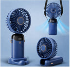 Portable Mini Fan with Digital Display