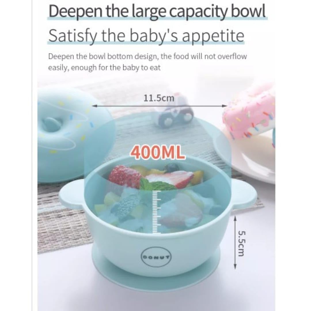 Happy Donut 7pc Children Tableware