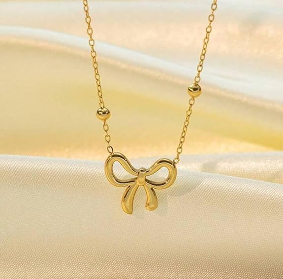 Simple Bow Necklace