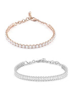 White Tennis Bracelet