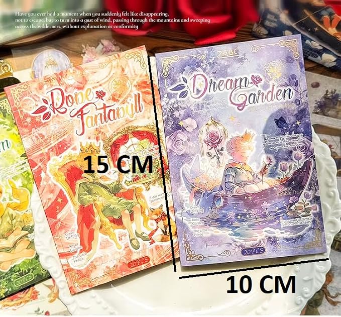 Aesthetic Little Prince Sticker Book Set