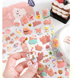 3D Puff Kawaii Stickers