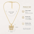 Charming Bow Necklace