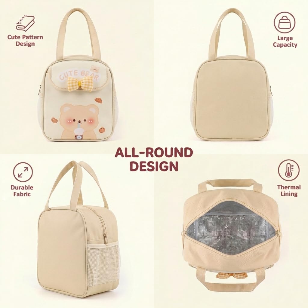 Cute Kawaii Print Lunch Bag