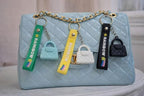Channel Rainbow Keychain