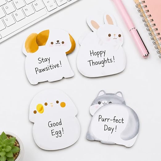 Animal Hug Sticky Note