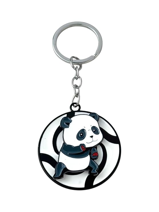 Panda Spinner Keychain