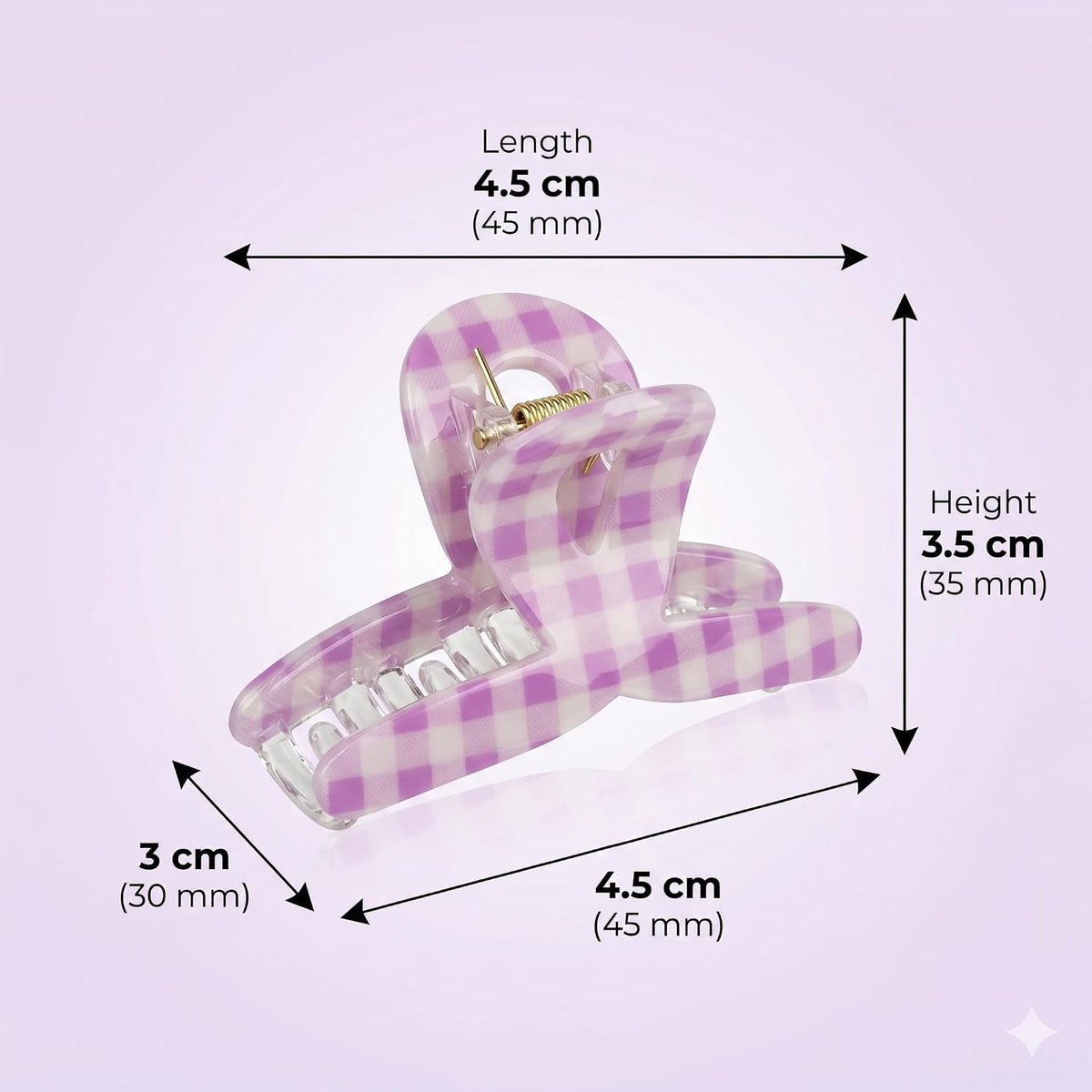 Kawaii Print Claw Clip