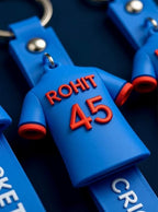 Cricketer Keychain
