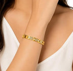 Hexagonal Crystal Bracelet