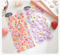3D Puff Kawaii Stickers