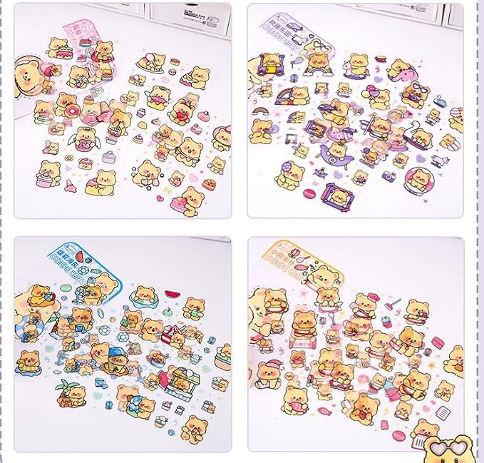Chessy Bear Stickers