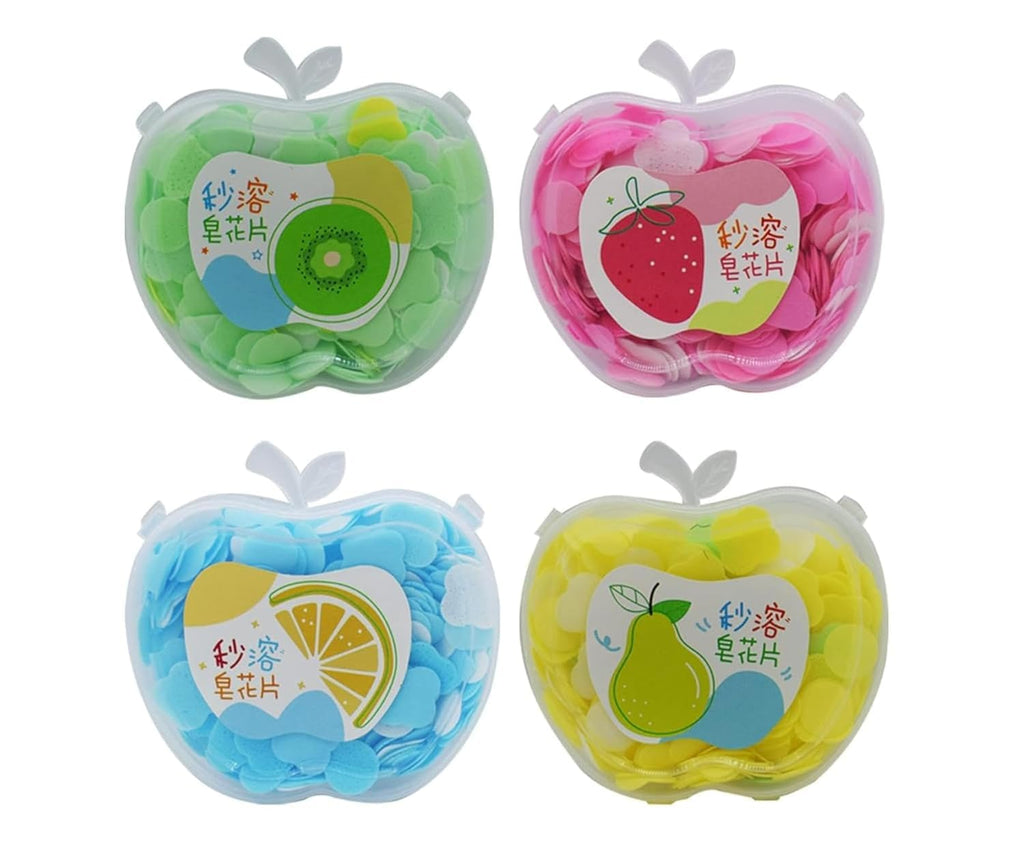 Apple Shaped Paper Soap