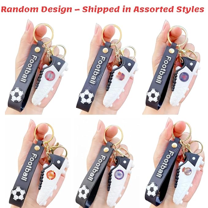 Football jersey Shoes Keychain